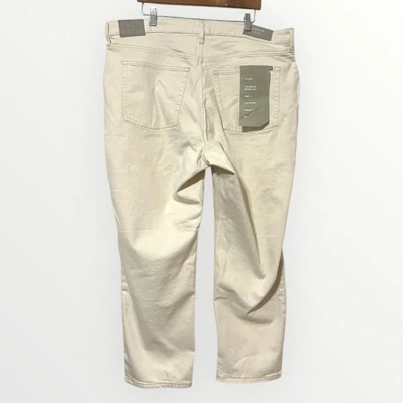 Everlane The Original Cheeky Jeans 35 NWT ECRU - Picture 10 of 12